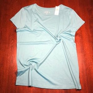 Loft Dark Aqua Tee Size L
